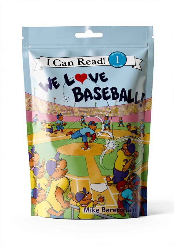 I Can Read Level 1: Baseball Book for Preschoolers by HarperCollins-0