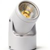 2 Pack LED Uplights Indoor, 3W Plug-in Spot Lights Indoor with Remote Control: Dimmable and Timer, 3000K/4000K/5000K Adjustable Uplights for Plants, Pictures, Artwork, 5.9 FT Plug Cord-6