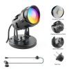 RGBW 6W Color-Change Spot Lights FZWLE Remote 16-Color Uplight 2-Pack-5