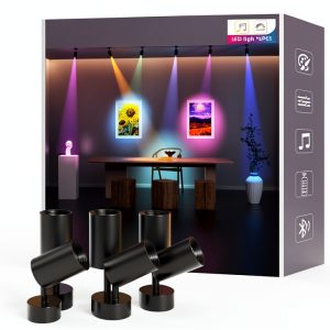 RGB Color Changing Spotlights Tyute LED Downlight with App Remote-0
