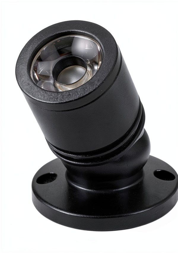 LED Spotlight Uonlytech USB Jewelry Showcase Light Black 4.3x2x2cm-1