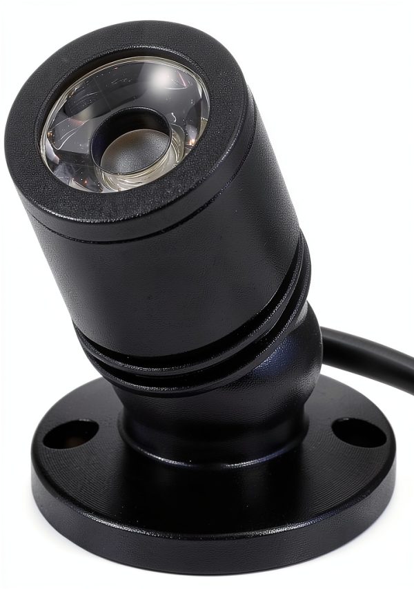 LED Spotlight Uonlytech USB Jewelry Showcase Light Black 4.3x2x2cm-0