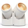2 Pack LED Uplights Indoor, 3W Plug-in Spot Lights Indoor with Remote Control: Dimmable and Timer, 3000K/4000K/5000K Adjustable Uplights for Plants, Pictures, Artwork, 5.9 FT Plug Cord-0