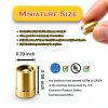 Small Spotlight Battery Operated LED Lights 10 Pack Warm White SUZEYAR-1