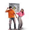 Smart Floor Can Light 5W RGBW by SUNVIE 2 Pack Black White Spotlights-6