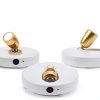 BIGLIGHT Spotlight Battery Operated, LED Puck Light, Dimmable Uplight with Remote, Stick on Accent Light for Painting Picture Wall Artwork Photo Portrait Closet Plants, Warm White, 2 Pack-1
