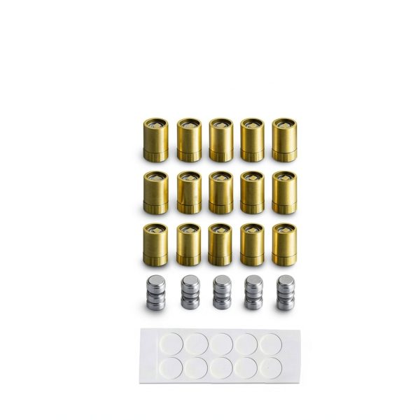 Small Spotlight Battery Operated LED Lights 10 Pack Warm White SUZEYAR-3