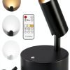 Spotlights Indoor Rechargeable 350° Rotating Spot Light TaoFiaCo Black-0